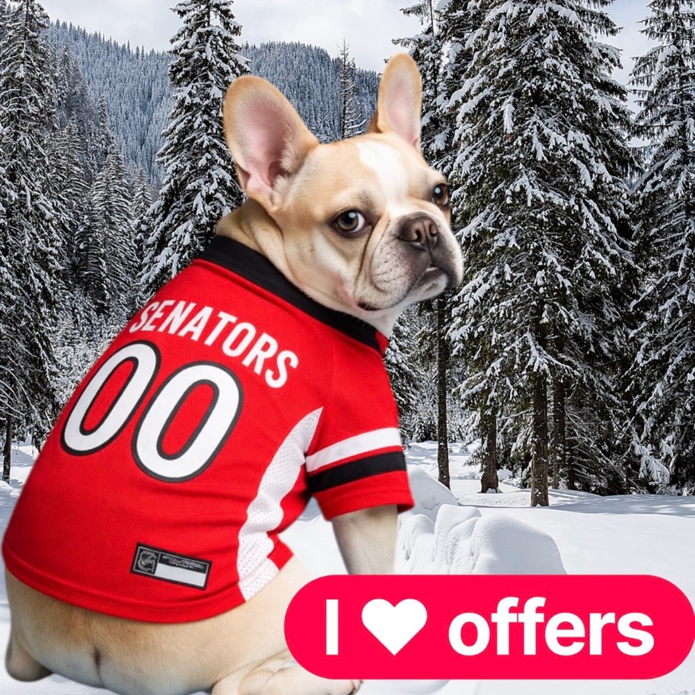 ✨HOST PICK✨🆕Pets | Ottawa Senators  Pet Jersey